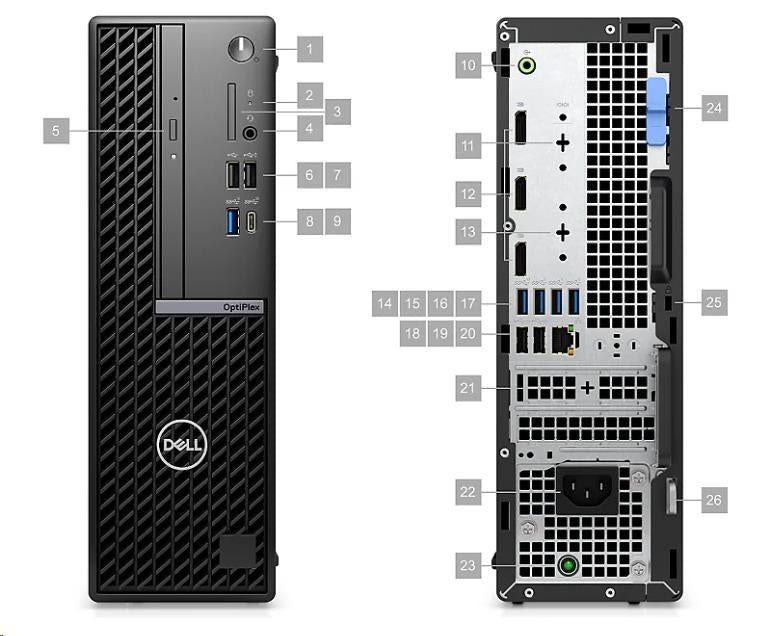 Dell Optiplex 7010 SFF i3, 8GB/512GB, Windows 11 - B | Gwarancja: 1 rok