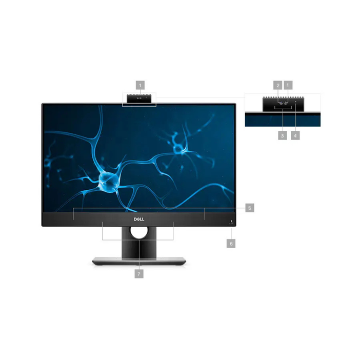 Dell Optiplex 5480 AiO i3, 8GB/256GB, Windows 11 - B | Gwarancja: 1 rok