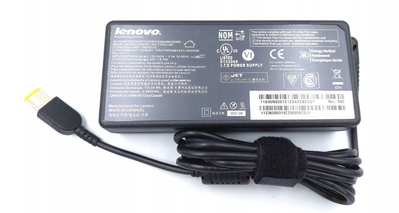 Zasilacz sieciowy Lenovo ThinkPad 135W