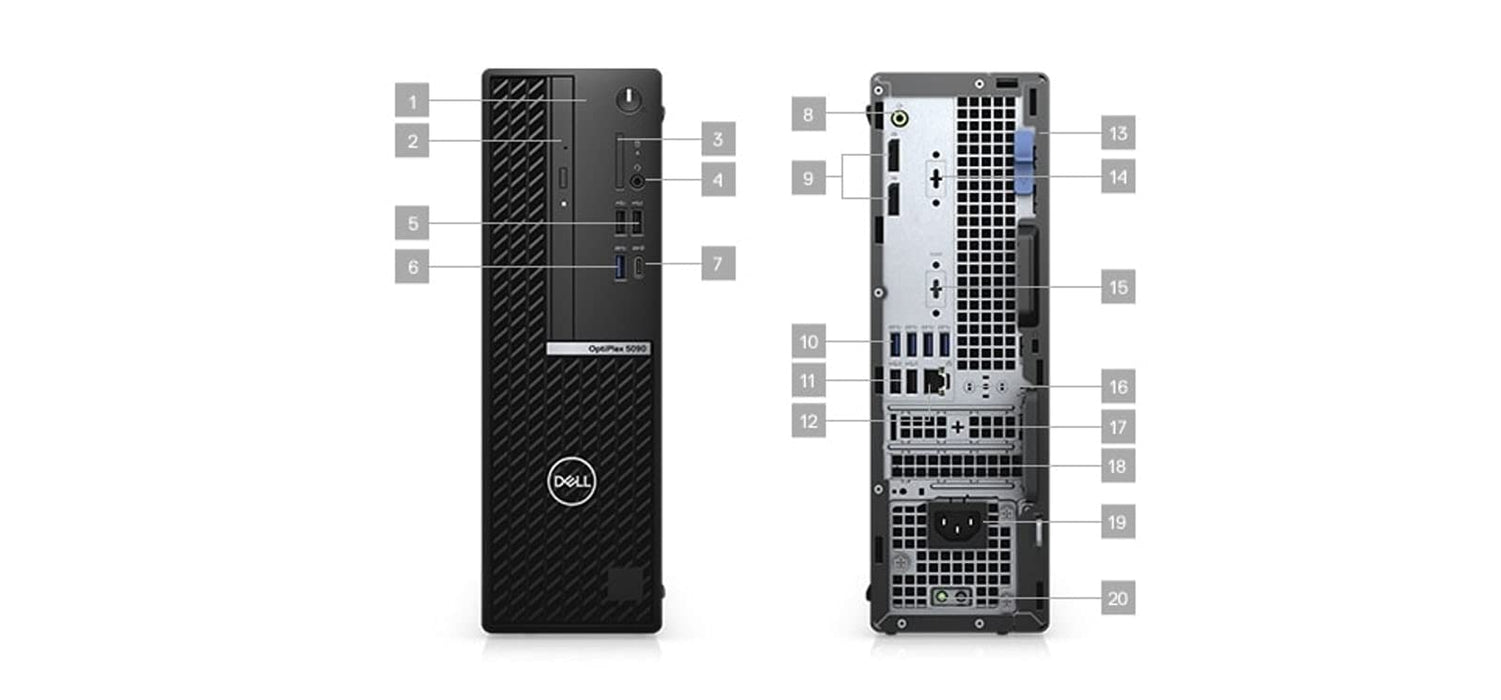 Dell Optiplex 5090 SFF i5, 16GB/256GB, Windows 11 - A | Gwarancja: 2 lata